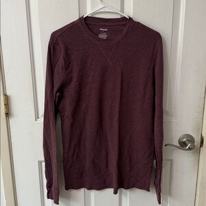 Abound Burgundy Knit Top